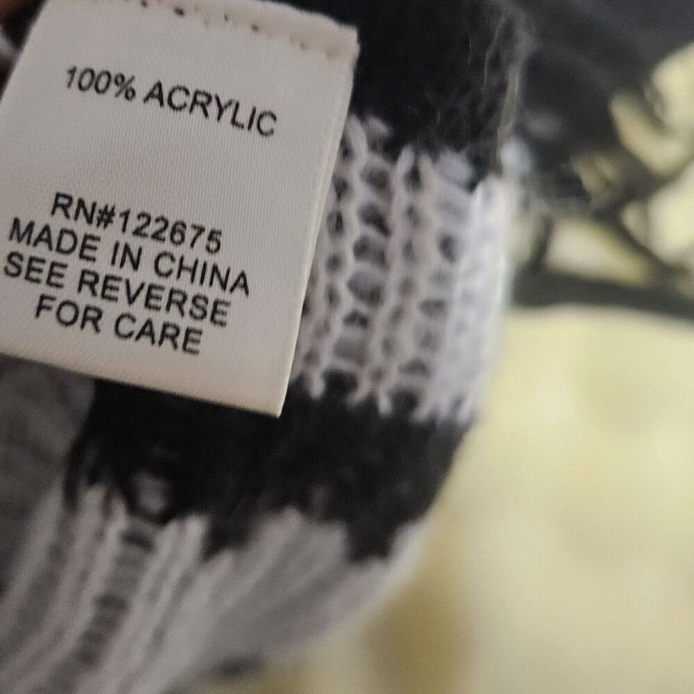 Pina Rossi Womens Small Flowy Open Front Vest Cardigan Western Fringe Boho Aztec - Picture 8 of 11